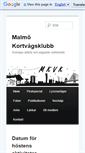 Mobile Screenshot of mkvk.se